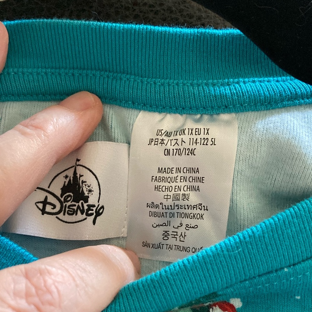 Disney Unisex Christmas Festive Pajamas - Blue - Picture 4 of 4